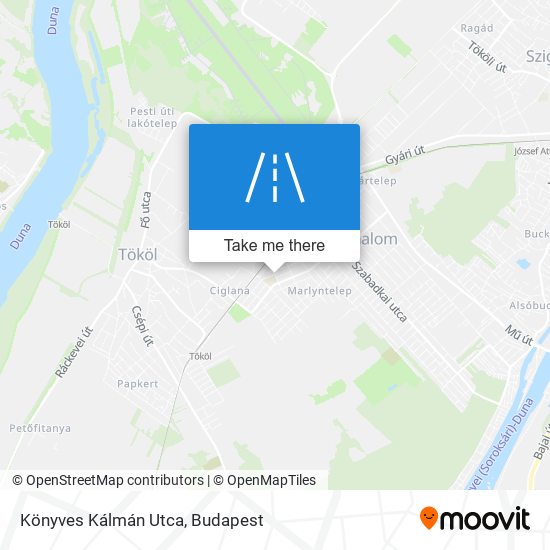 Könyves Kálmán Utca map