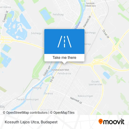 Kossuth Lajos Utca map