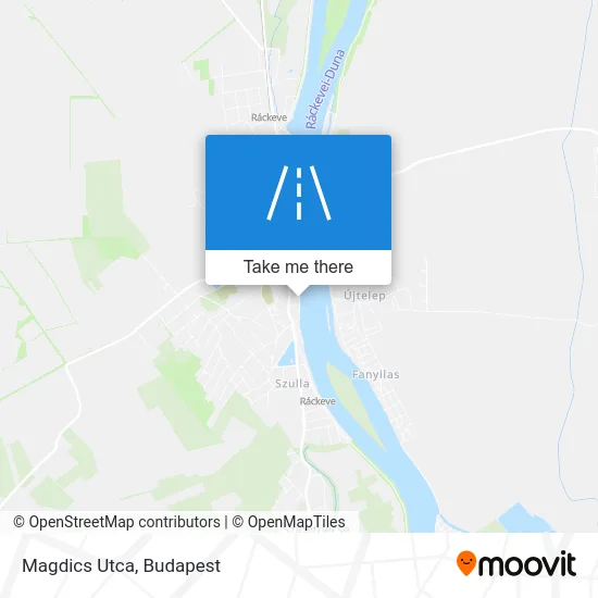 Magdics Utca map