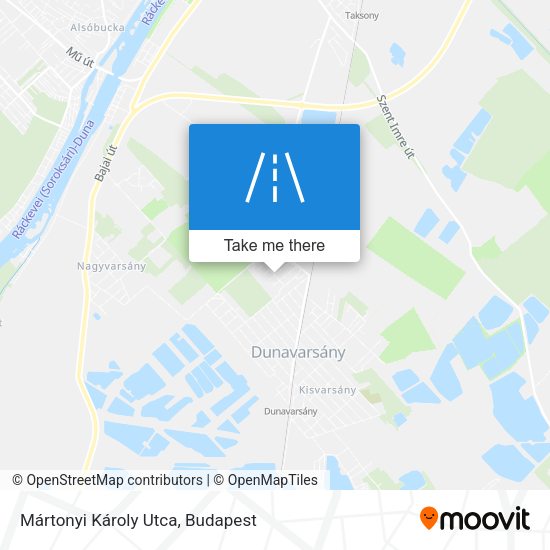 Mártonyi Károly Utca map