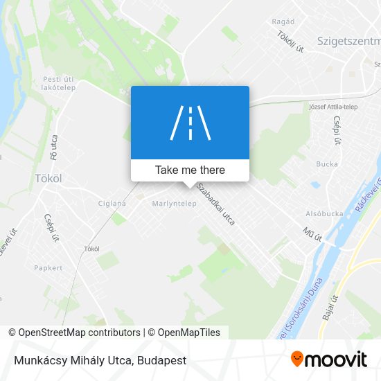Munkácsy Mihály Utca map