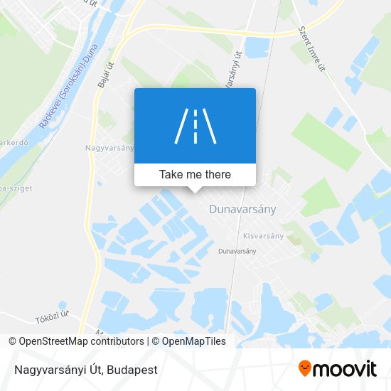 Nagyvarsányi Út map