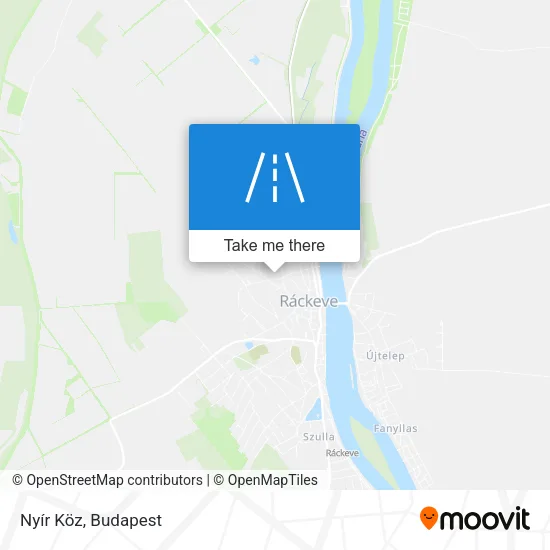 Nyír Köz map