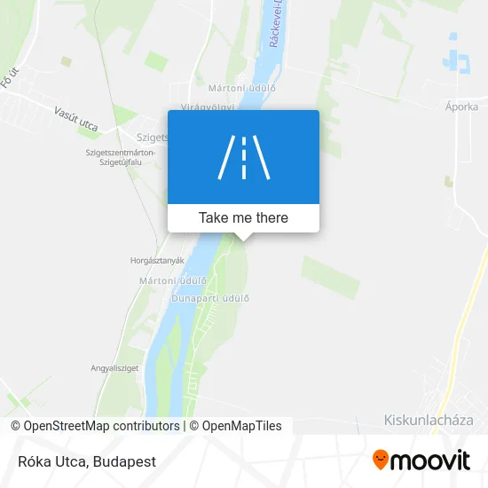 Róka Utca map