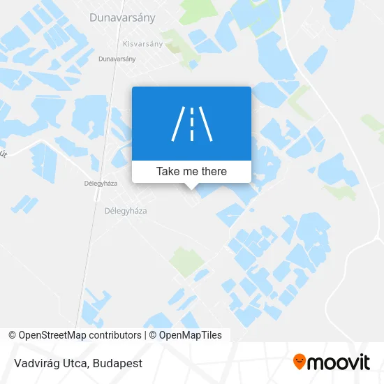 Vadvirág Utca map