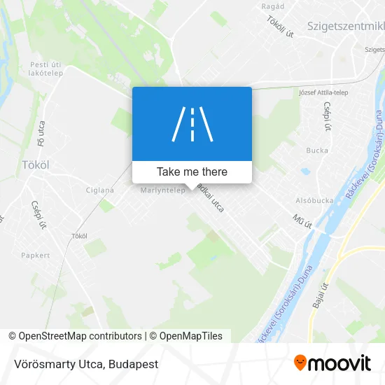 Vörösmarty Utca map
