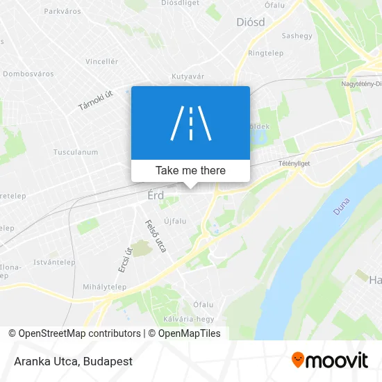Aranka Utca map