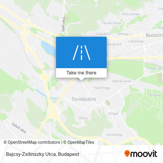 Bajcsy-Zsilinszky Utca map