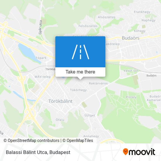 Balassi Bálint Utca map