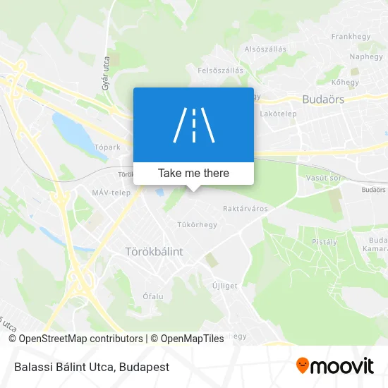 Balassi Bálint Utca map
