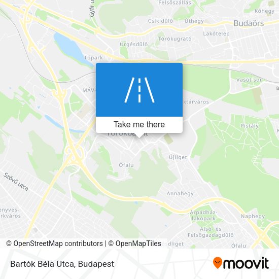 Bartók Béla Utca map