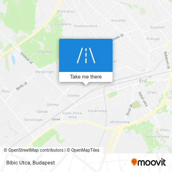 Bíbic Utca map