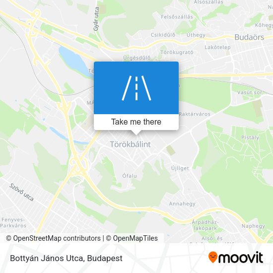 Bottyán János Utca map