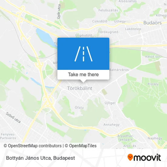 Bottyán János Utca map