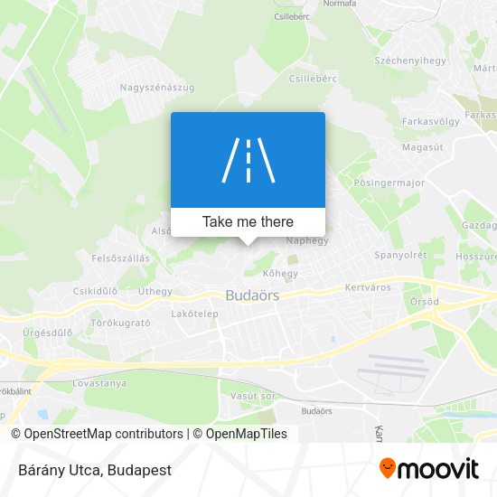 Bárány Utca map