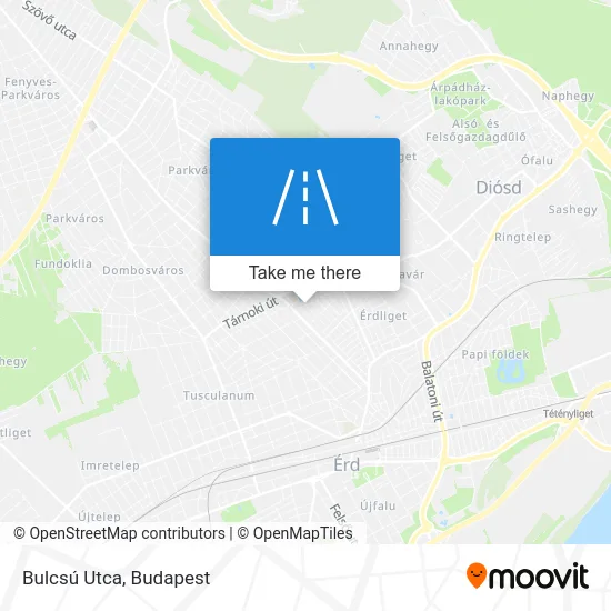 Bulcsú Utca map