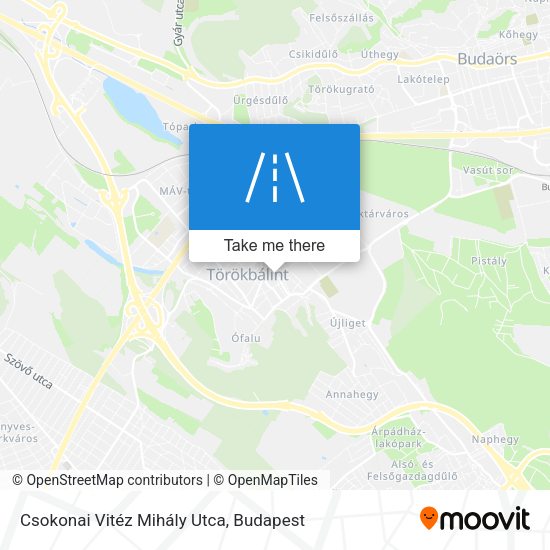 Csokonai Vitéz Mihály Utca map