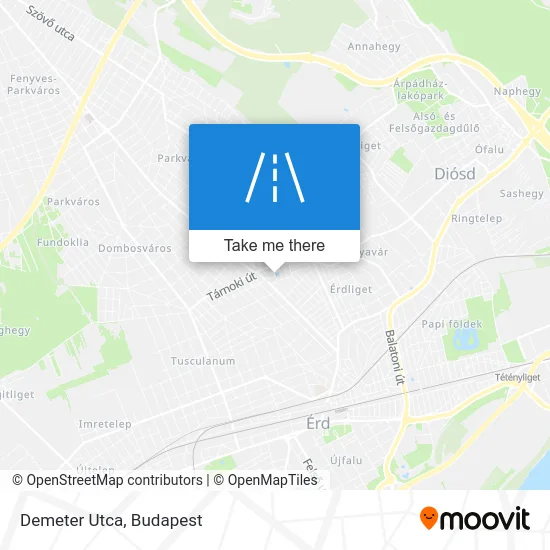 Demeter Utca map