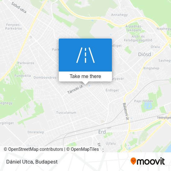 Dániel Utca map