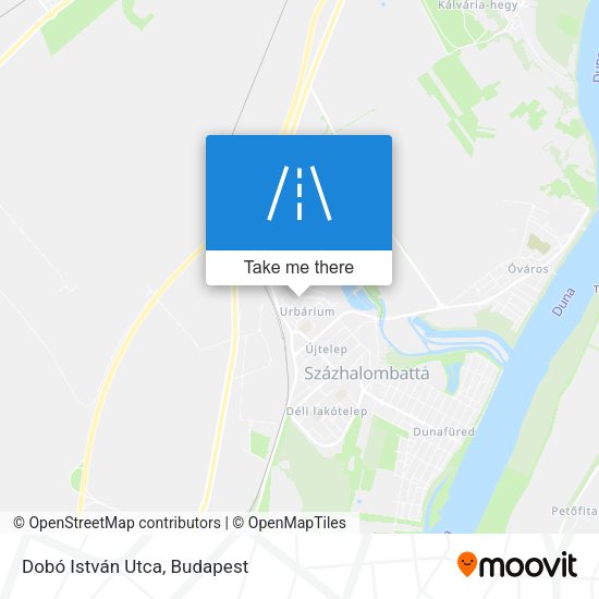 Dobó István Utca map