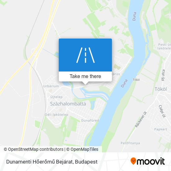 Dunamenti Hőerőmű Bejárat map