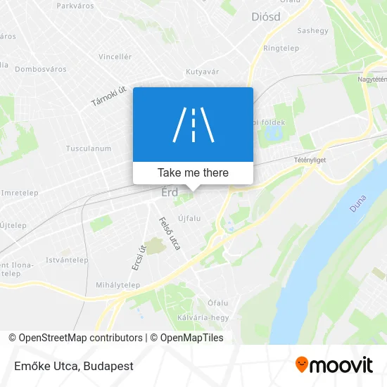 Emőke Utca map