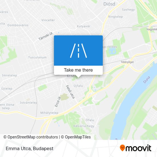Emma Utca map