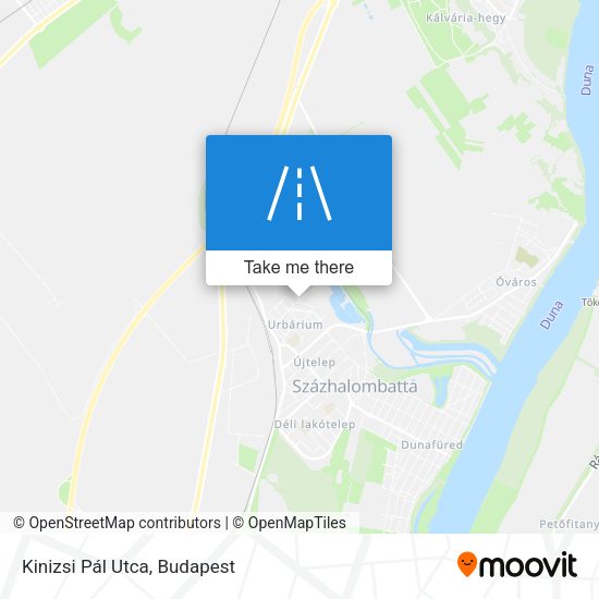 Kinizsi Pál Utca map