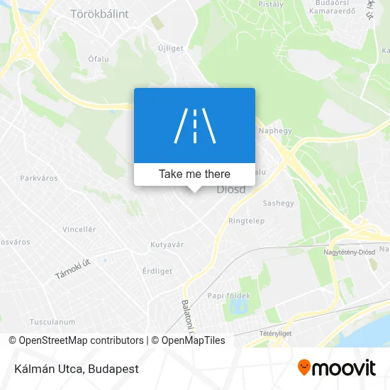 Kálmán Utca map