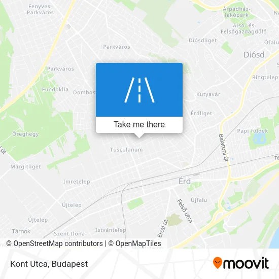 Kont Utca map