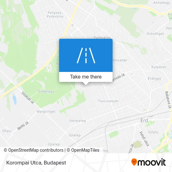 Korompai Utca map