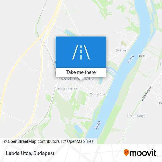 Labda Utca map