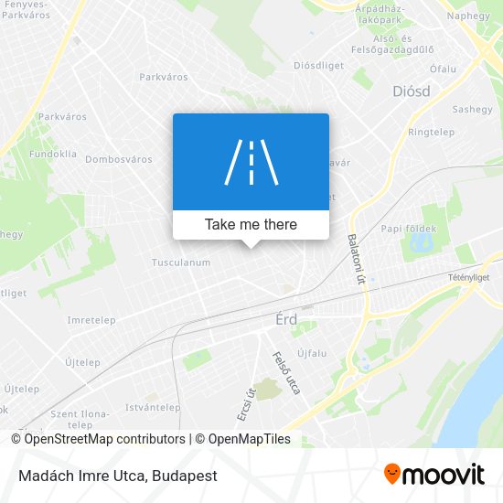 Madách Imre Utca map