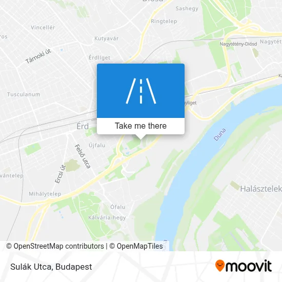 Sulák Utca map