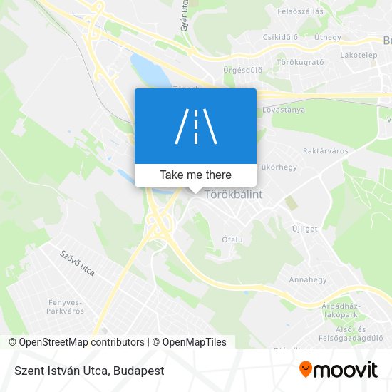 Szent István Utca map