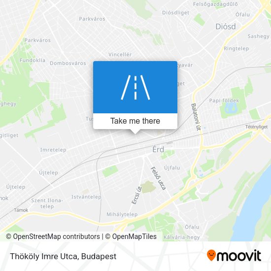 Thököly Imre Utca map