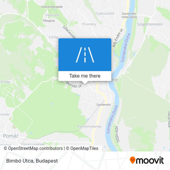Bimbó Utca map