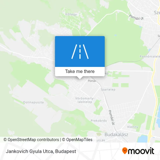 Jankovich Gyula Utca map