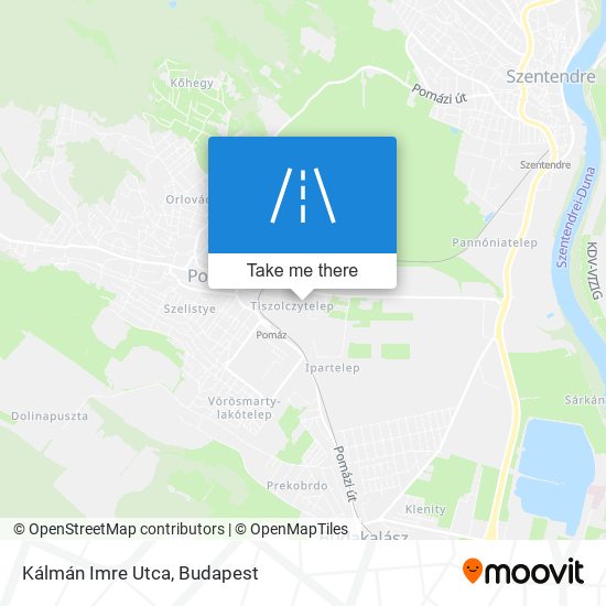 Kálmán Imre Utca map