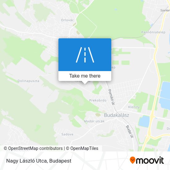 Nagy László Utca map