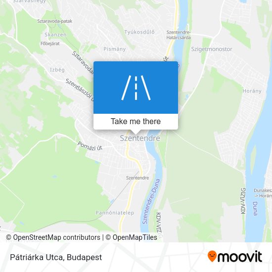 Pátriárka Utca map