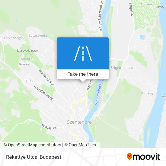 Rekettye Utca map