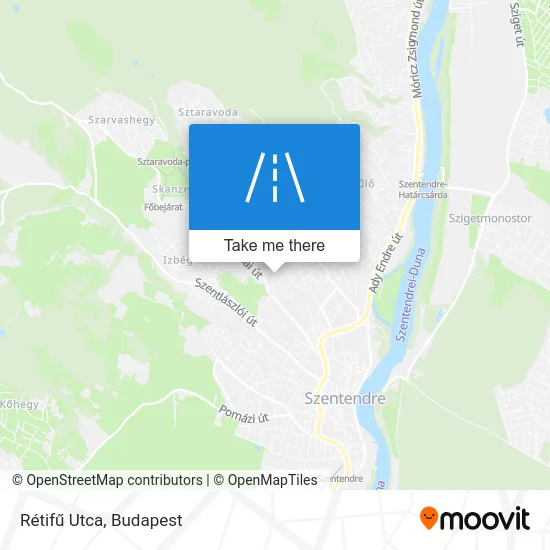 Rétifű Utca map