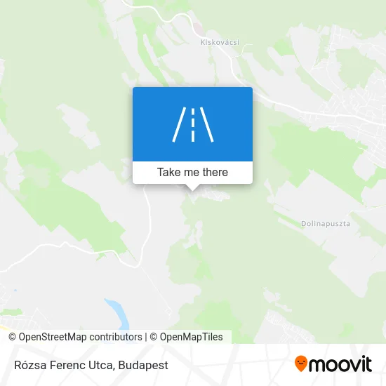 Rózsa Ferenc Utca map