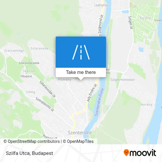 Szilfa Utca map