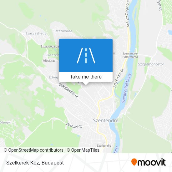 Szélkerék Köz map