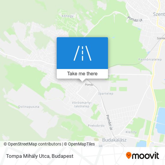 Tompa Mihály Utca map