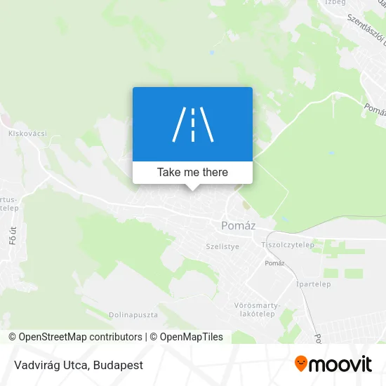 Vadvirág Utca map
