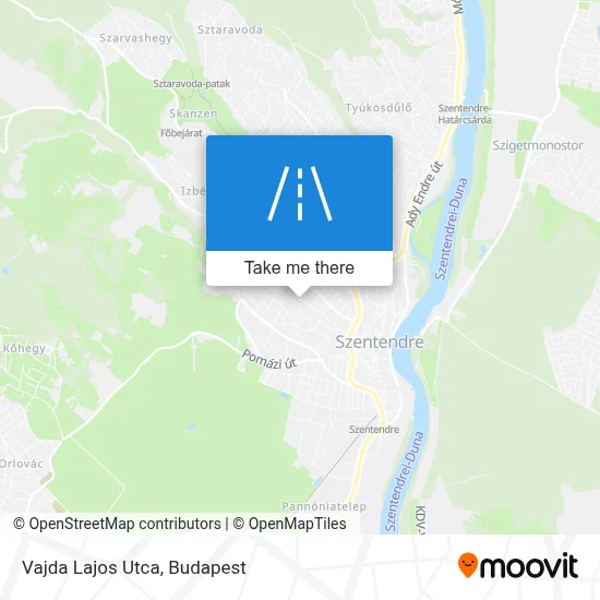 Vajda Lajos Utca map