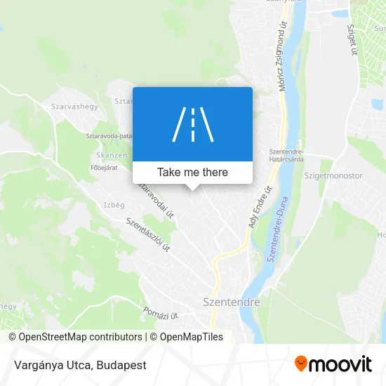 Vargánya Utca map